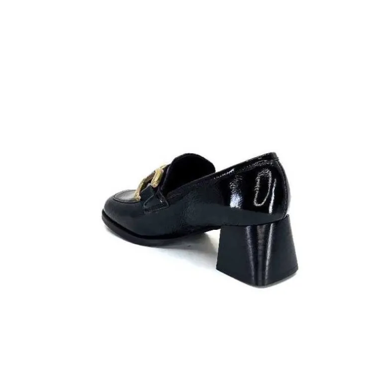 Ivoire 11301A Cuir Vernis Noir