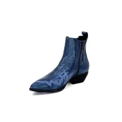 Ivoire Ar230 Cuir Metal Bleu Cobalt