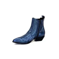 Ivoire Ar230 Cuir Metal Bleu Cobalt