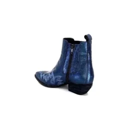Ivoire Ar230 Cuir Metal Bleu Cobalt
