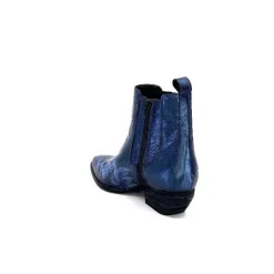 Ivoire Ar230 Cuir Metal Bleu Cobalt