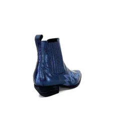 Ivoire Ar230 Cuir Metal Bleu Cobalt