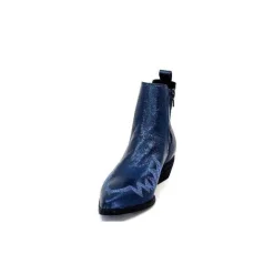 Ivoire Ar230 Cuir Metal Bleu Cobalt