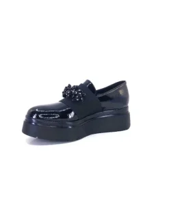 Ivoire 2C4386 Cuir Vernis Noir