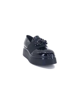 Ivoire 2C4386 Cuir Vernis Noir