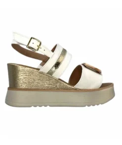 Ivoire 7C 4670Pe Cuir Blanc