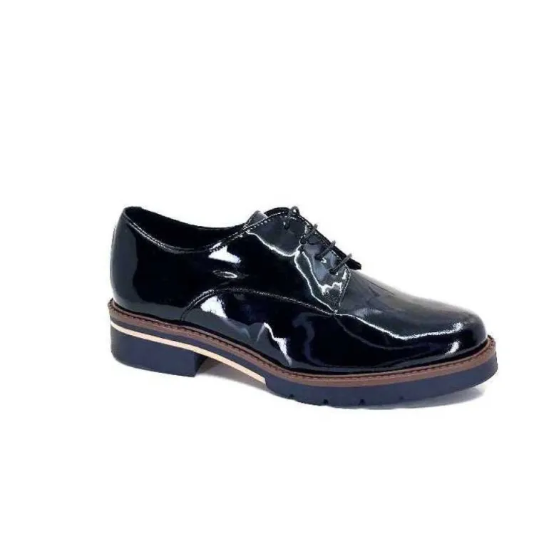 Ivoire 22034Ct Vernis Cuir Vernis Noir