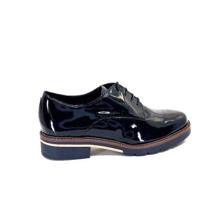 Ivoire 22034Ct Vernis Cuir Vernis Noir