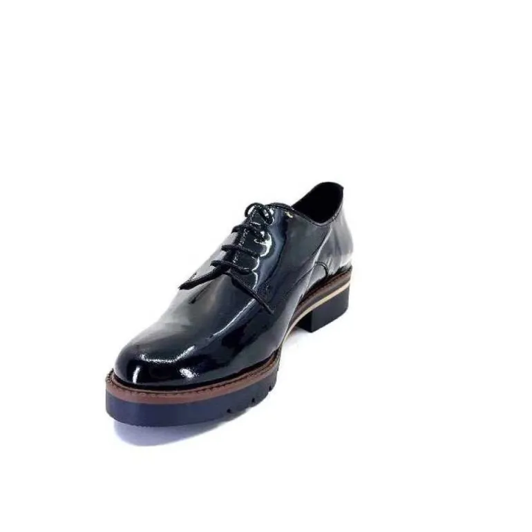 Ivoire 22034Ct Vernis Cuir Vernis Noir