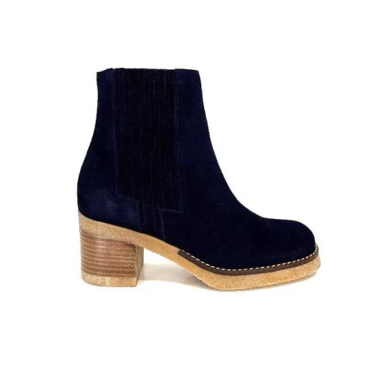 Ivoire Cv6104 Daim Bleu Marine