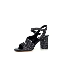 Ivoire F2215 Asia Textile Glitter Noir