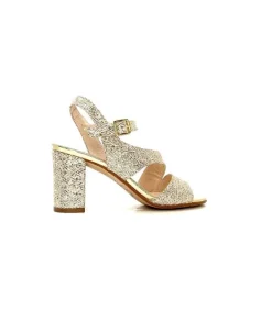 Ivoire F2215 Asia Textile Glitter Or