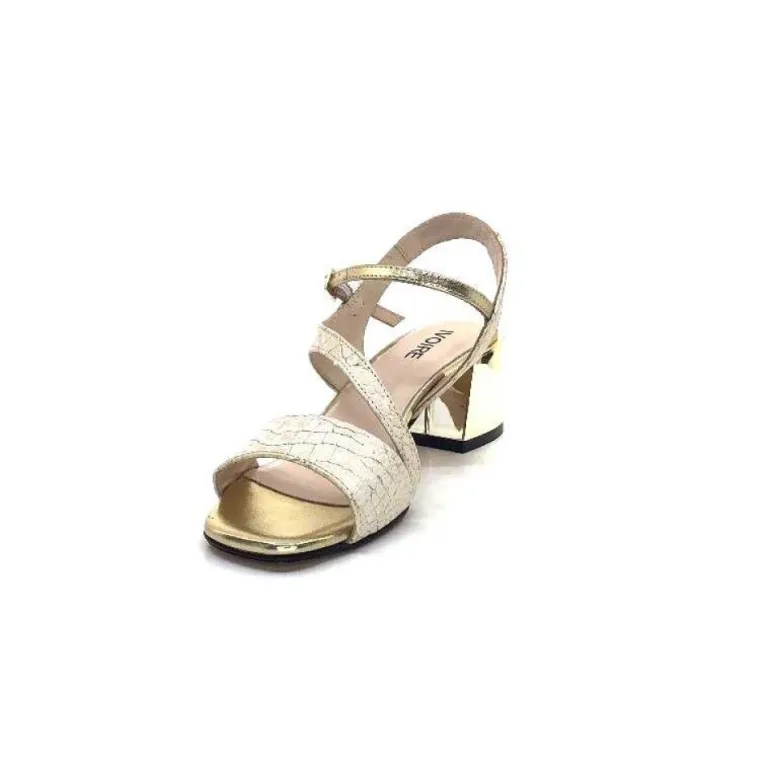 Ivoire F692 Sardegna Cuir Blanc & Or