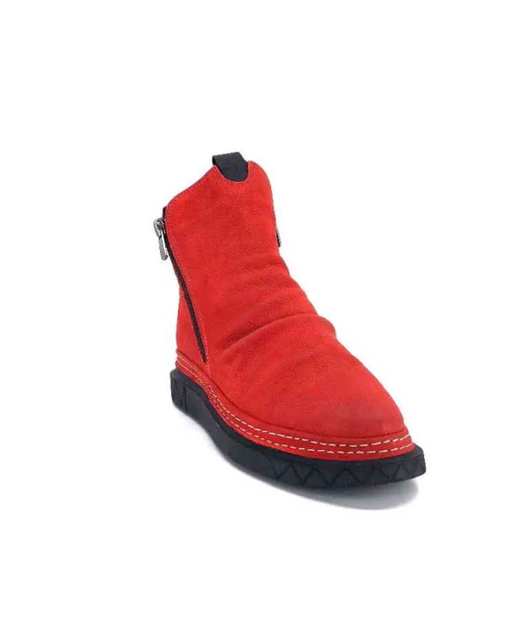 Ivoire 32Fe12 Cuir Vintage Rouge