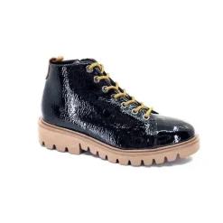 Ivoire 3G4925 Cuir Vernis Noir