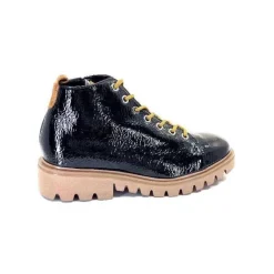 Ivoire 3G4925 Cuir Vernis Noir