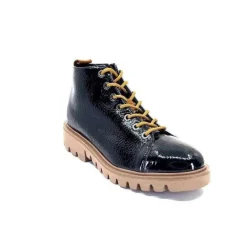 Ivoire 3G4925 Cuir Vernis Noir