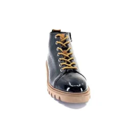 Ivoire 3G4925 Cuir Vernis Noir