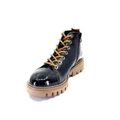 Ivoire 3G4925 Cuir Vernis Noir