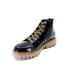 Ivoire 3G4925 Cuir Vernis Noir