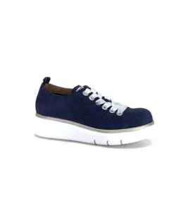 Ivoire 7L4144Pe Cuir Bleu Marine