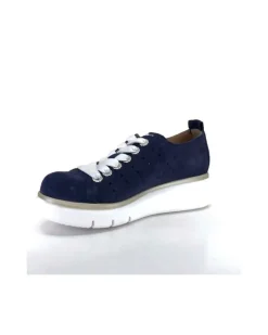 Ivoire 7L4144Pe Cuir Bleu Marine