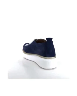 Ivoire 7L4144Pe Cuir Bleu Marine