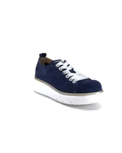 Ivoire 7L4144Pe Cuir Bleu Marine