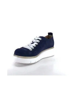 Ivoire 7L4144Pe Cuir Bleu Marine