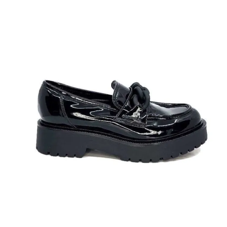 Ivoire 1M4158 Cuir Vernis Noir