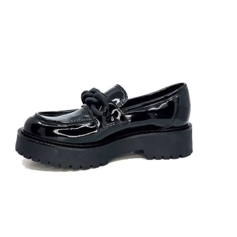 Ivoire 1M4158 Cuir Vernis Noir