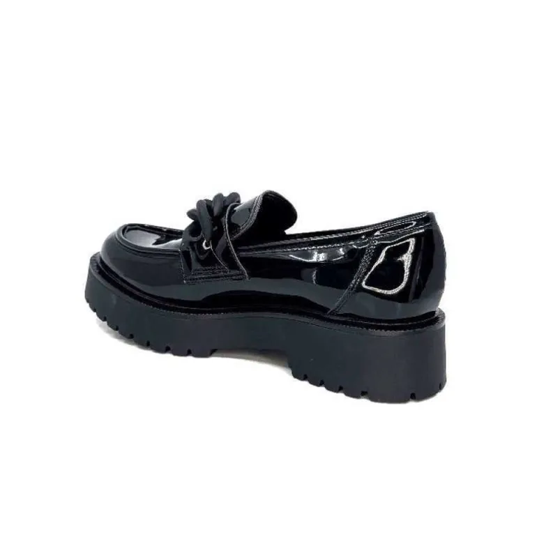 Ivoire 1M4158 Cuir Vernis Noir