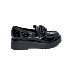 Ivoire 1M4158 Cuir Vernis Noir