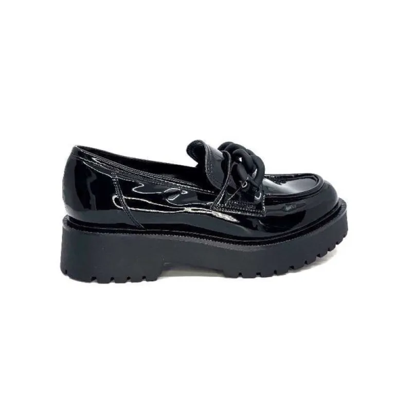 Ivoire 1M4158 Cuir Vernis Noir