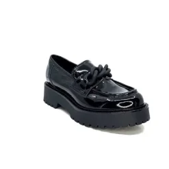 Ivoire 1M4158 Cuir Vernis Noir