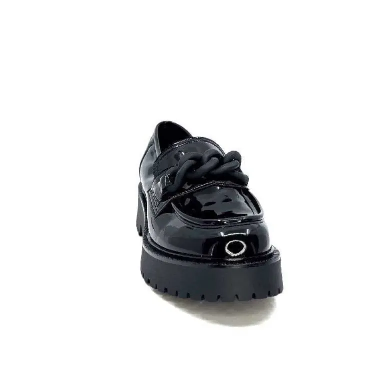 Ivoire 1M4158 Cuir Vernis Noir