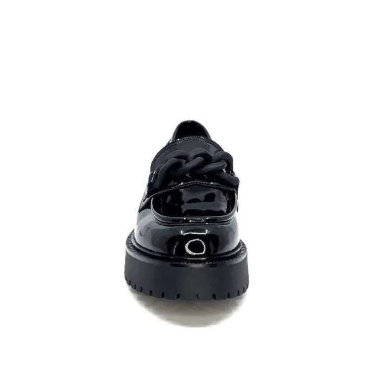 Ivoire 1M4158 Cuir Vernis Noir