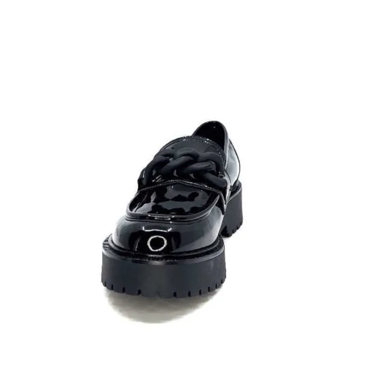 Ivoire 1M4158 Cuir Vernis Noir