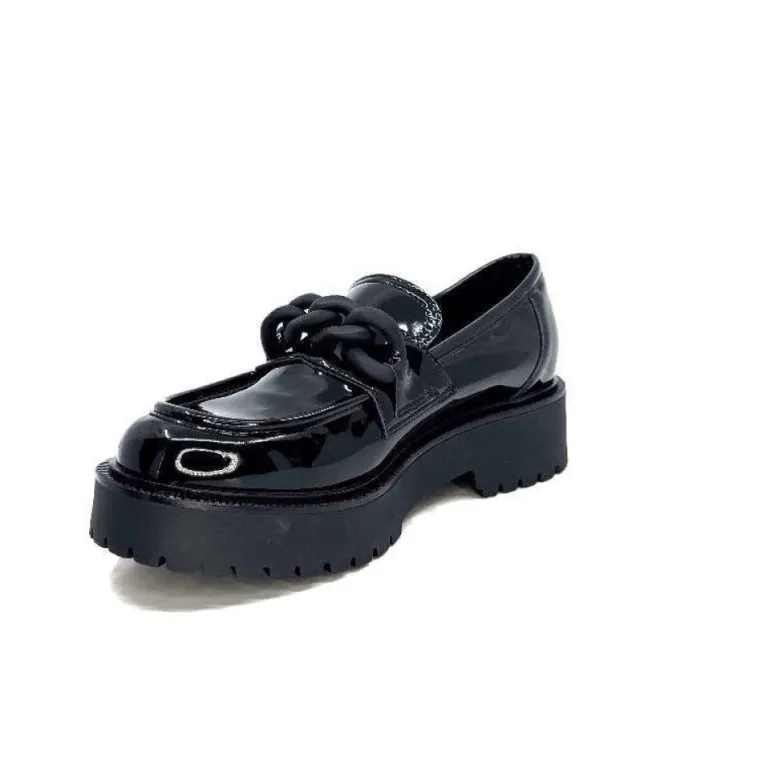 Ivoire 1M4158 Cuir Vernis Noir