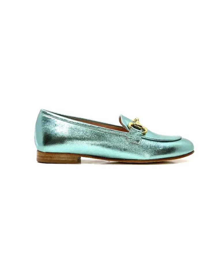 Ivoire S102 Cuir Metal Turquoise
