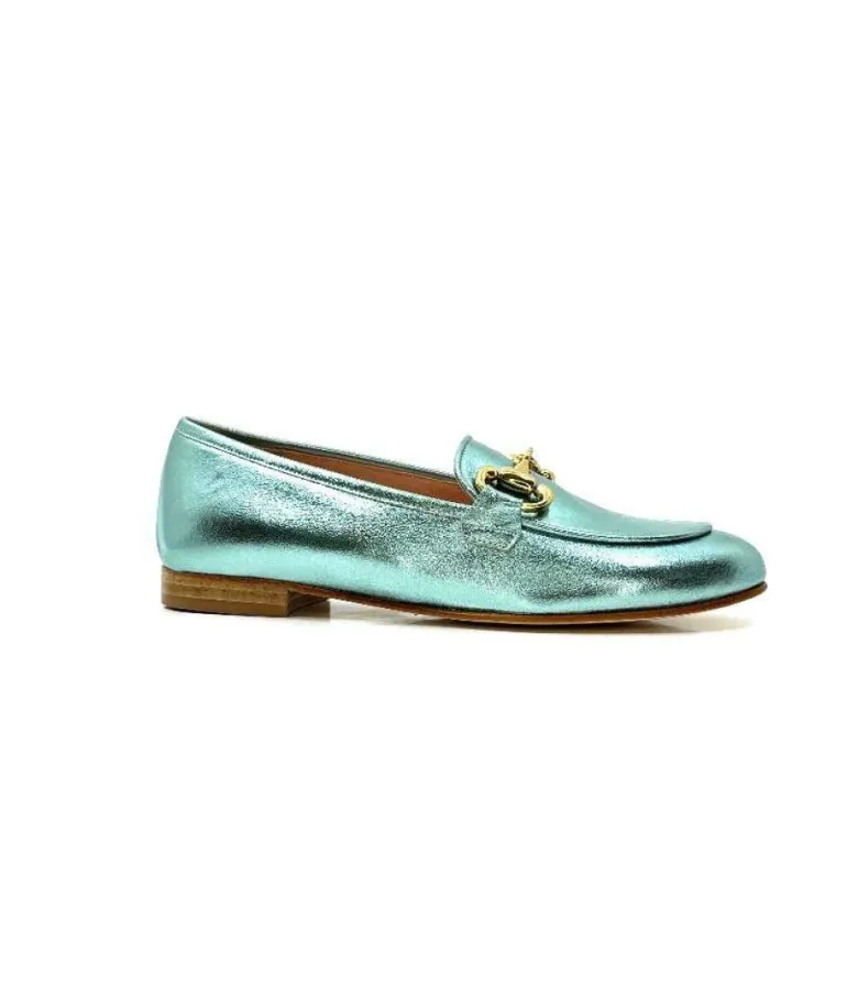Ivoire S102 Cuir Metal Turquoise