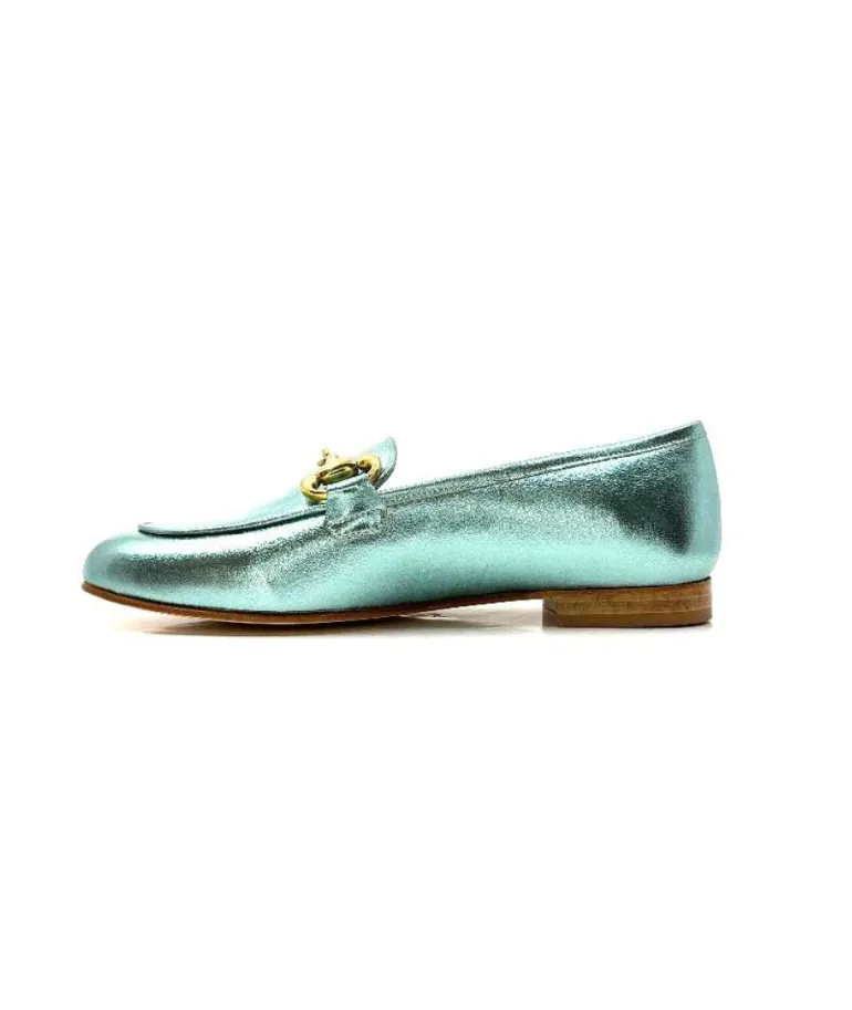Ivoire S102 Cuir Metal Turquoise