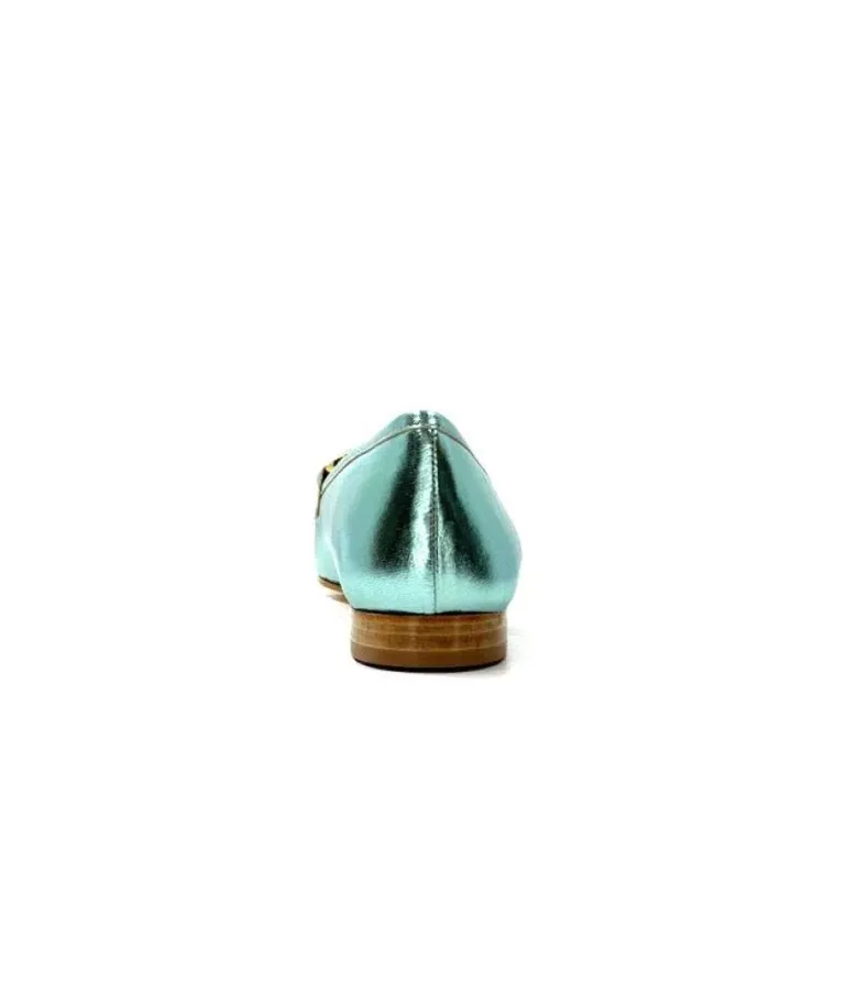 Ivoire S102 Cuir Metal Turquoise
