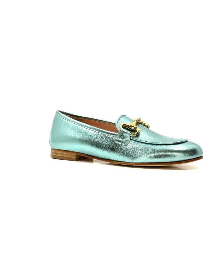 Ivoire S102 Cuir Metal Turquoise