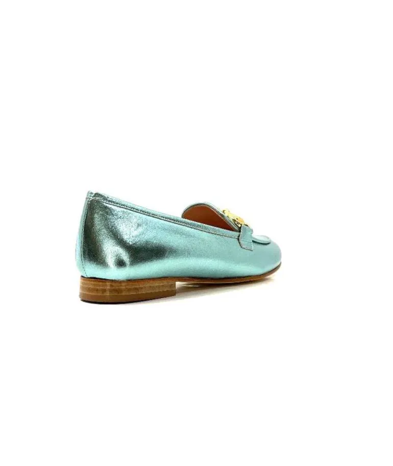 Ivoire S102 Cuir Metal Turquoise