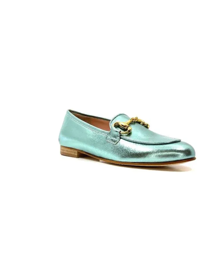 Ivoire S102 Cuir Metal Turquoise
