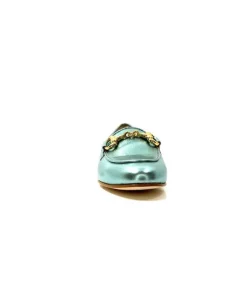 Ivoire S102 Cuir Metal Turquoise