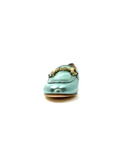 Ivoire S102 Cuir Metal Turquoise