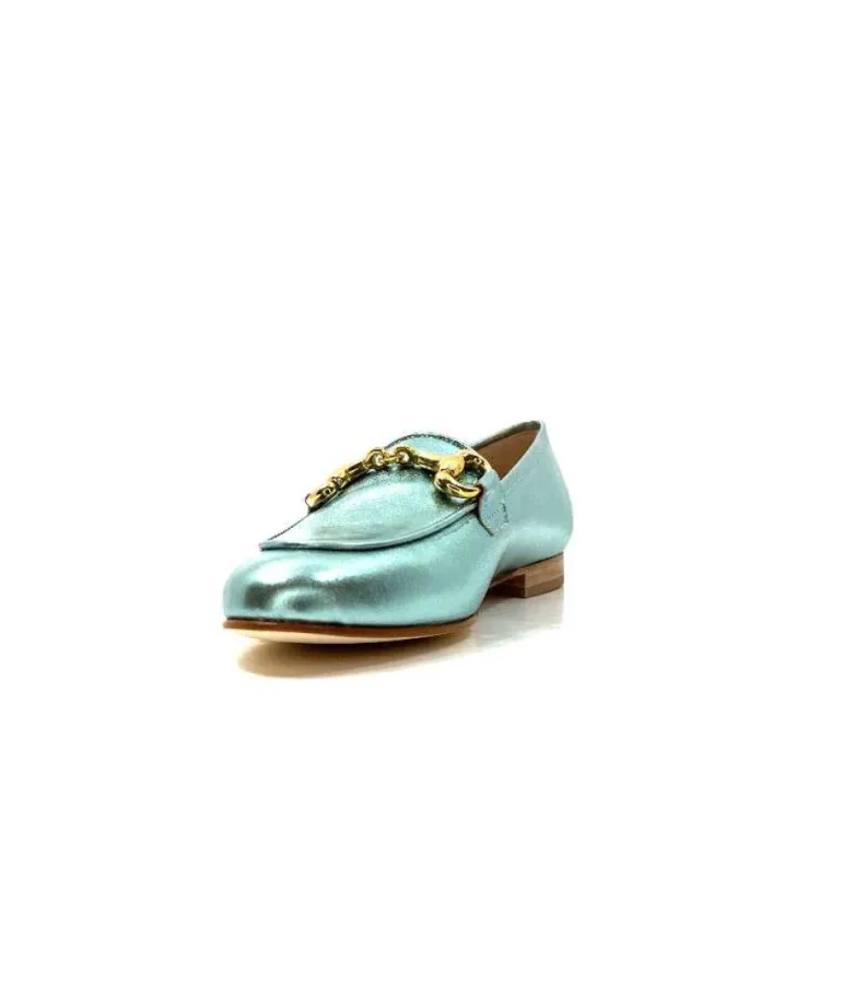 Ivoire S102 Cuir Metal Turquoise