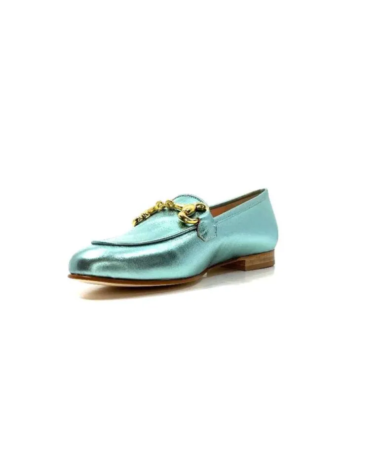 Ivoire S102 Cuir Metal Turquoise